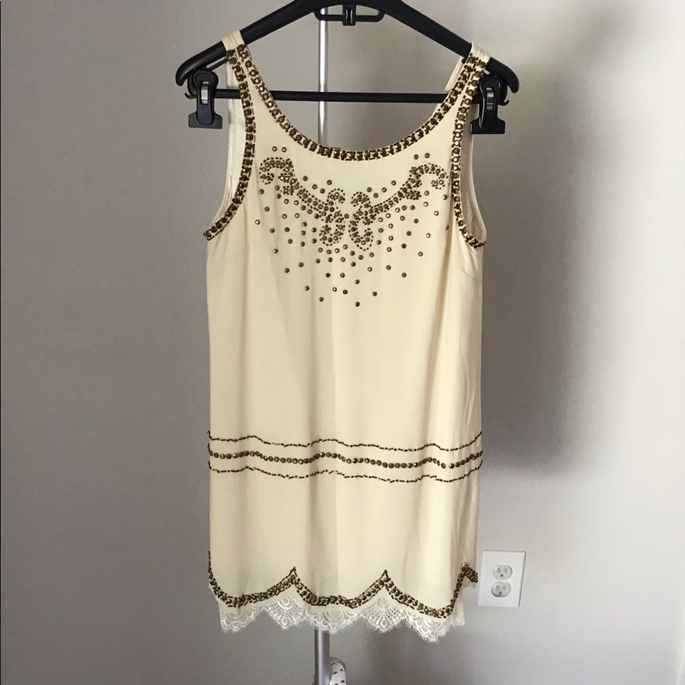 Royal party dress, with beaded details